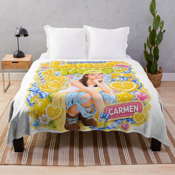 Item preview, Carmen Hearts2Hearts Lemon Tang Dark Beach Pop Art | Merch Collection designed and sold by Valereekmerch.