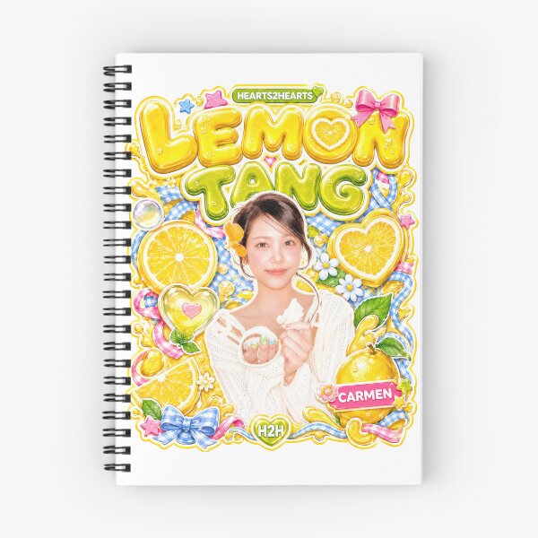 Item preview, Carmen Hearts2Hearts Lemon Tang Neon Wave Graphic | Merch Collection designed and sold by Valereekmerch.