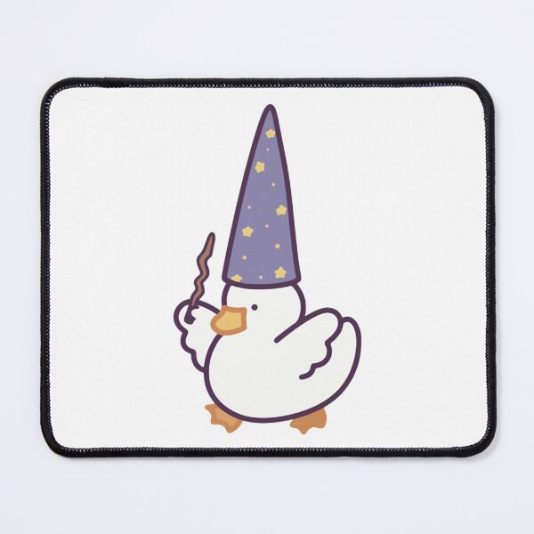 Item preview, Cute Wizard Duck Magical Purple Hat Art designed and sold by MeilCane.