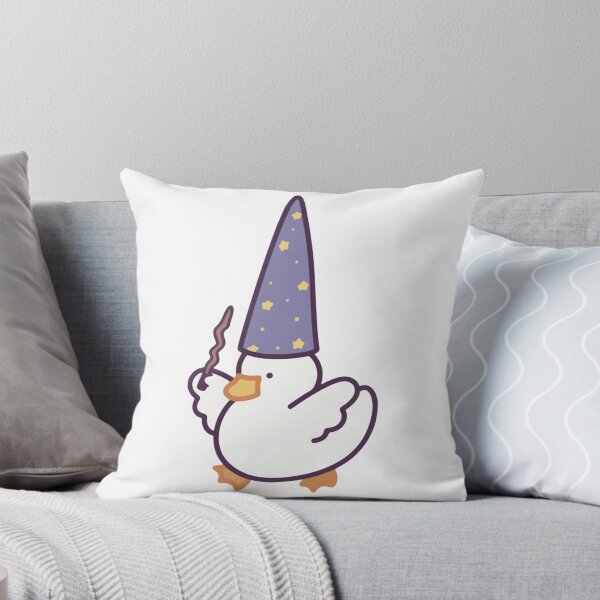 Item preview, Cute Wizard Duck Magical Purple Hat Art designed and sold by MeilCane.