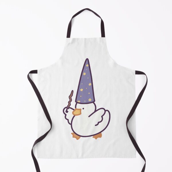 Item preview, Cute Wizard Duck Magical Purple Hat Art designed and sold by MeilCane.