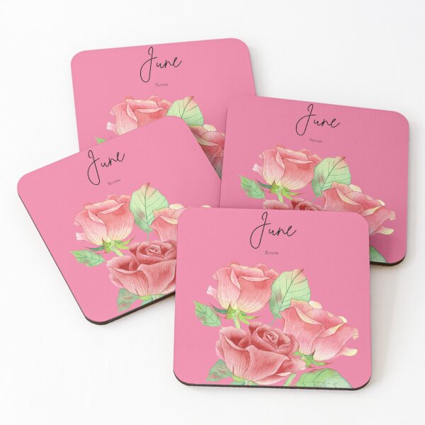 Item preview, June Birth Flower Rose Classic Romantic Botanical designed and sold by Cozy Moss Studio.