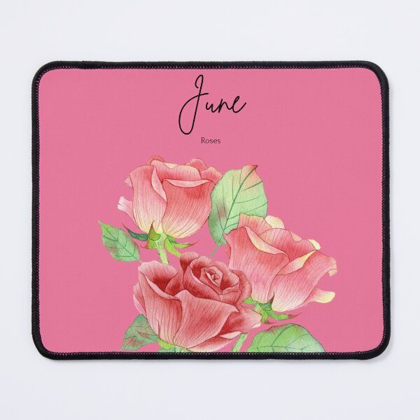 Item preview, June Birth Flower Rose Classic Romantic Botanical designed and sold by Cozy Moss Studio.