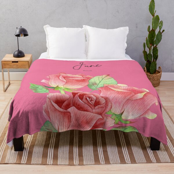Item preview, June Birth Flower Rose Classic Romantic Botanical designed and sold by Cozy Moss Studio.