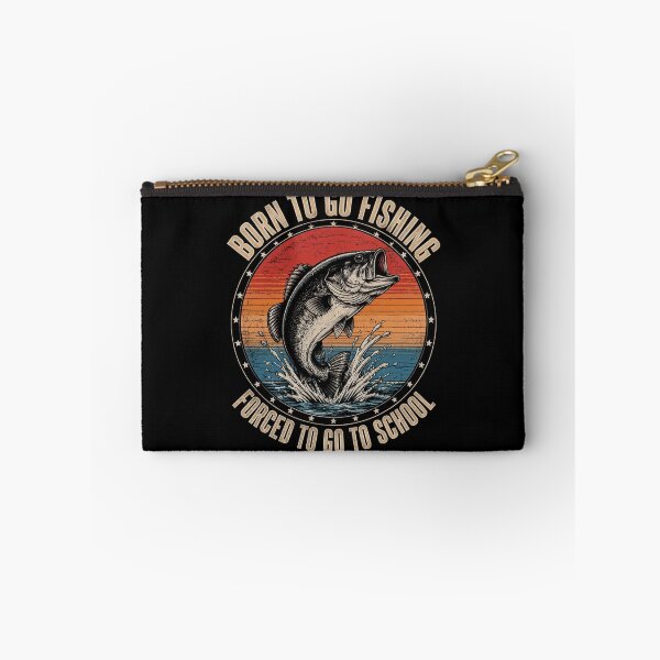 Item preview, Born to Go Fishing Forced to Go to School Funny designed and sold by OlakunleOloroz.