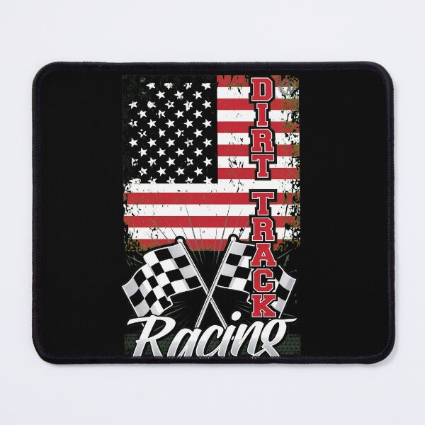 Item preview, Dirty Track Racing American Flag   designed and sold by LAZARIO-ZMB.