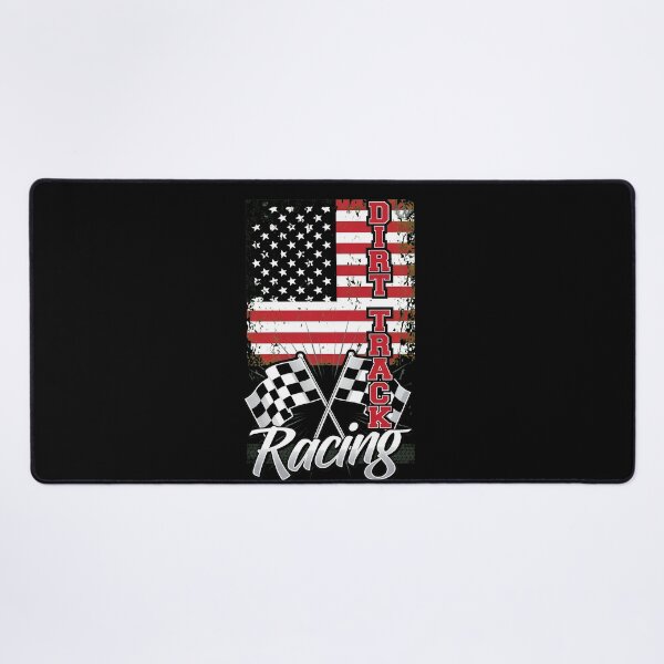 Item preview, Dirty Track Racing American Flag designed and sold by LAZARIO-ZMB.