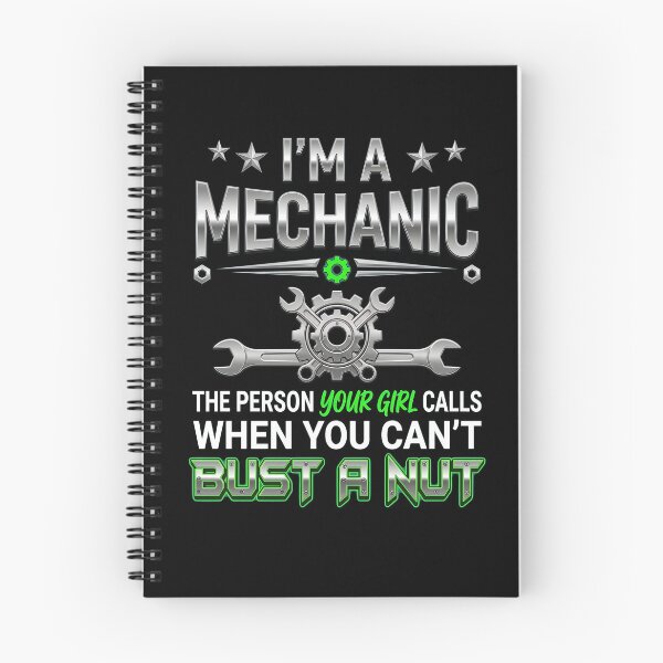 Item preview, I_m a Mechanic, Girl Calls Joke  designed and sold by CoupleDrawing-J.