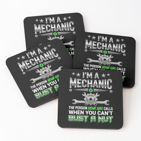 Item preview, I_m a Mechanic, Girl Calls Joke  designed and sold by CoupleDrawing-J.