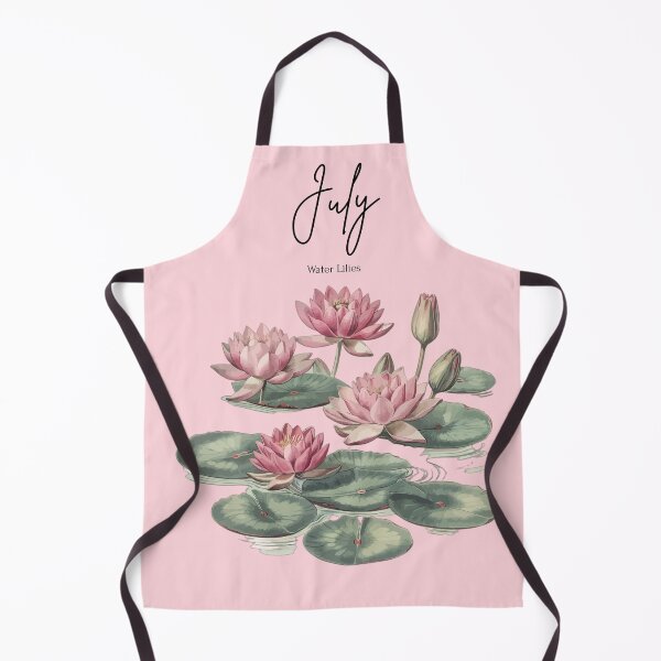 Item preview, July Birth Flower Water Lily Serene Floral Graphic designed and sold by Cozy Moss Studio.