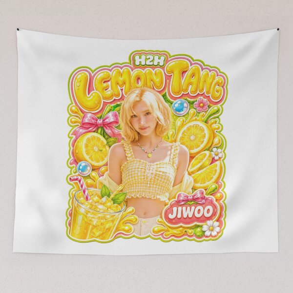 Item preview, Jiwoo Hearts2Hearts Lemon Tang Summer Beach Visual | Merch Collection designed and sold by Valereekmerch.