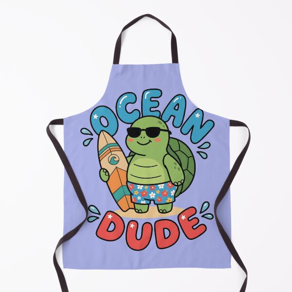 Item preview, Ocean Dude – Cute Surf Turtle Design designed and sold by Sea Gem.