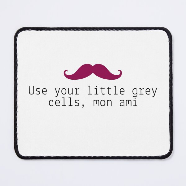 Item preview, Use your little grey cells designed and sold by Fantasy2Reality.