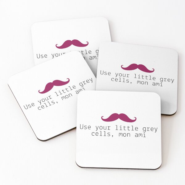 Item preview, Use your little grey cells designed and sold by Fantasy2Reality.