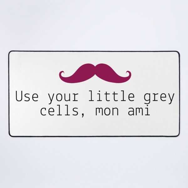 Item preview, Use your little grey cells designed and sold by Fantasy2Reality.