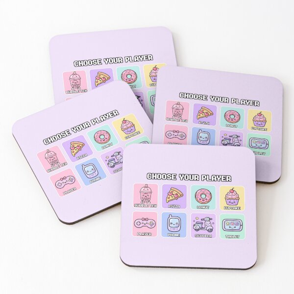 Item preview, Choose Your Player Back To School Funny Gamer Food Character  designed and sold by ICANTWithoutCOFFEE.