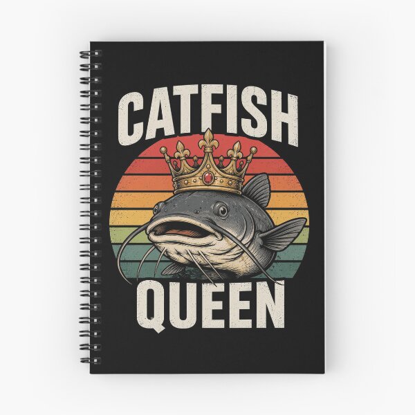 Item preview, Catfish Queen Fishing for Anglers and Fish Fans designed and sold by OlakunleOloroz.