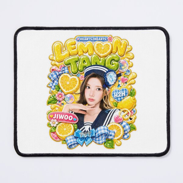 Item preview, Jiwoo Hearts2Hearts Lemon Tang Cyber Tropical Art | Merch Collection designed and sold by Valereekmerch.