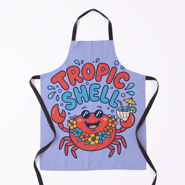 Item preview, Tropic Shell – Cute Tropical Crab Design designed and sold by Sea Gem.