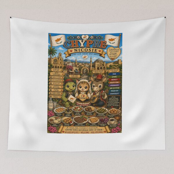 Item preview, Cyprus Nicosia – Sun, History and Hospitality designed and sold by Cifi64.