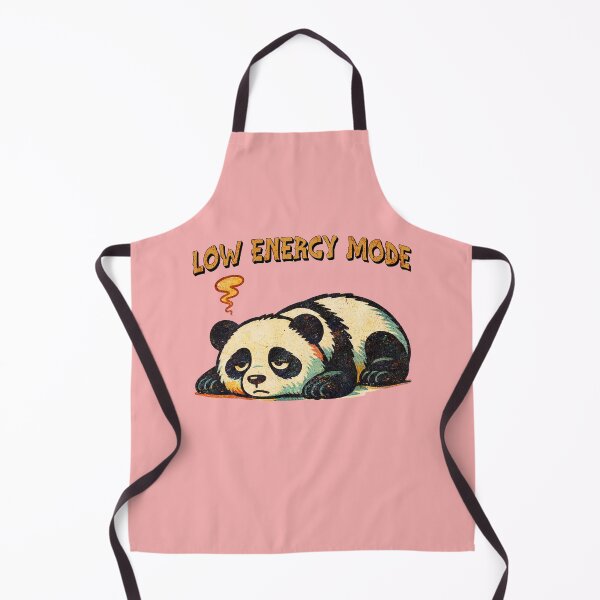Item preview, Low Energy Mode - Cute Sleepy Panda designed and sold by Graphic Vibe Designs.