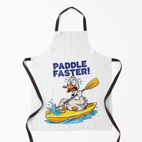 Item preview, Funny Duck Kayaking Paddle Faster Water Sports designed and sold by Amir Faysal.