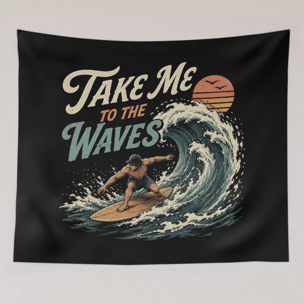 Item preview, Take Me to The Waves designed and sold by minordesignrev.