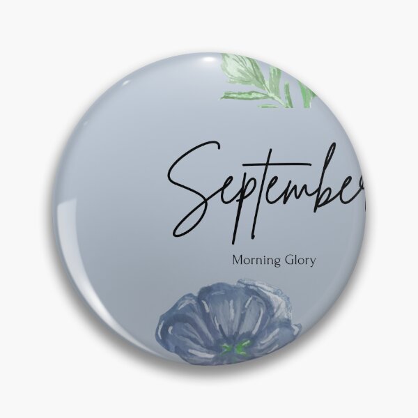 Item preview, September Birth Flower Morning Glory Botanical Illustration designed and sold by Cozy Moss Studio.