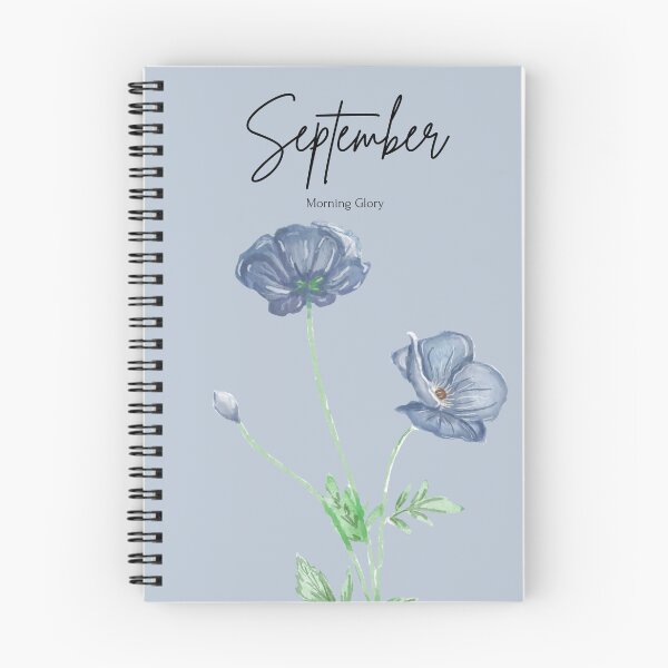 Item preview, September Birth Flower Morning Glory Botanical Illustration designed and sold by Cozy Moss Studio.
