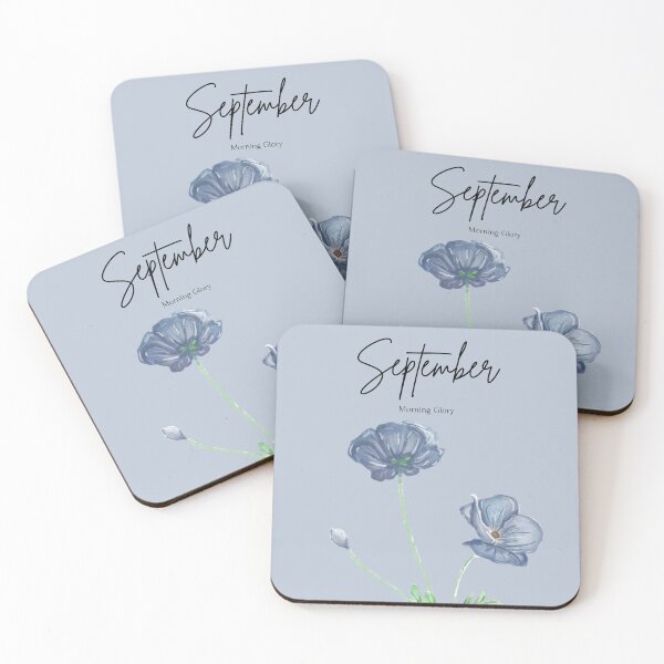 Item preview, September Birth Flower Morning Glory Botanical Illustration designed and sold by Cozy Moss Studio.