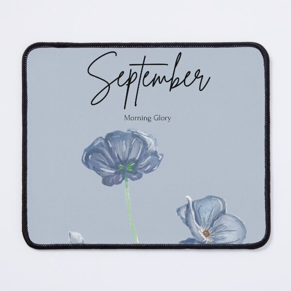 Item preview, September Birth Flower Morning Glory Botanical Illustration designed and sold by Cozy Moss Studio.