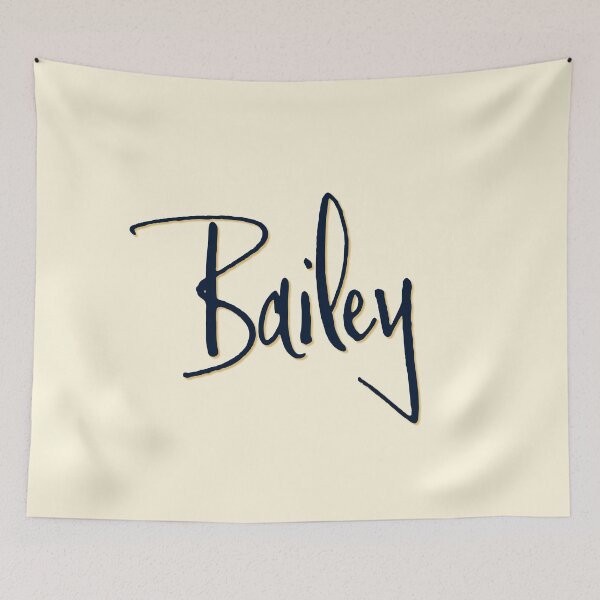 Item preview, BAILEY personalized type design designed and sold by CharlottePlaceArt.