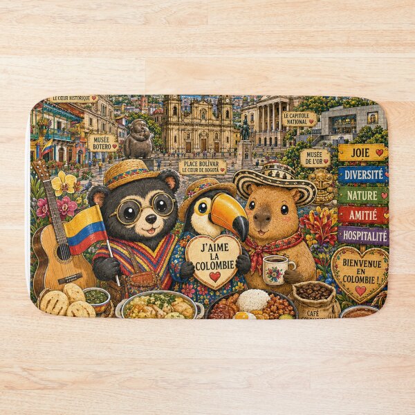 Item preview, Colombia Bogotá – Mountains, Colors and Warmth designed and sold by Cifi64.