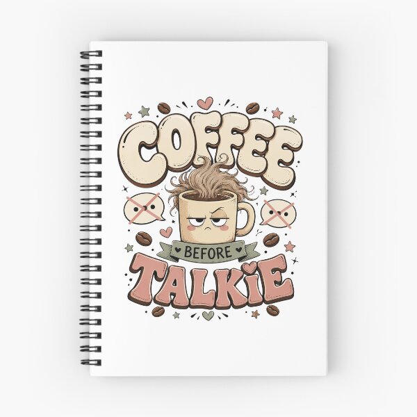 Item preview, Funny Coffee Quote, Coffee Before Talkie designed and sold by graphic-genie.