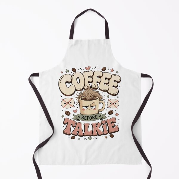 Item preview, Funny Coffee Quote, Coffee Before Talkie designed and sold by graphic-genie.