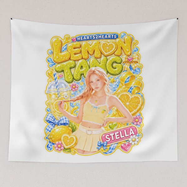 Item preview, Stella Hearts2Hearts Lemon Tang Island Hacker Art | Merch Collection designed and sold by Valereekmerch.