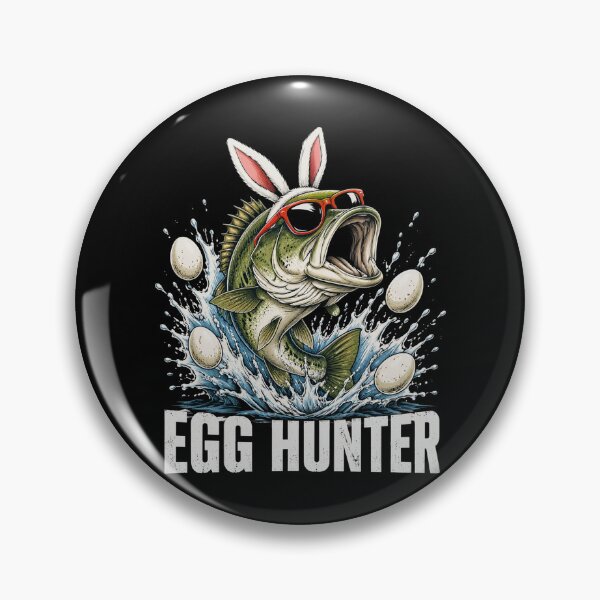 Item preview, Egg Hunter Easter Funny Fishing Easter Bunny Ears Fisherman designed and sold by OlakunleOloroz.