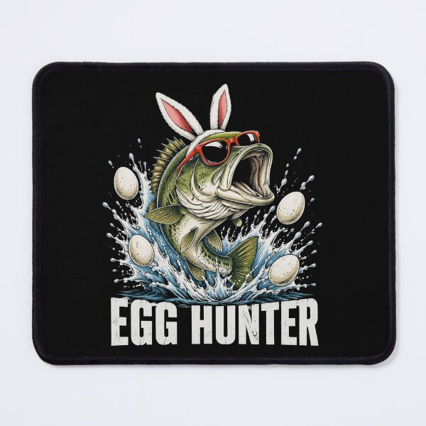 Item preview, Egg Hunter Easter Funny Fishing Easter Bunny Ears Fisherman designed and sold by OlakunleOloroz.