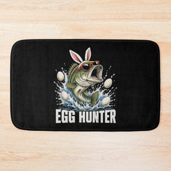 Item preview, Egg Hunter Easter Funny Fishing Easter Bunny Ears Fisherman designed and sold by OlakunleOloroz.