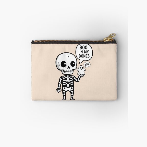 Item preview, Cute Skeleton Boo In My Bones Halloween designed and sold by Amir Faysal.