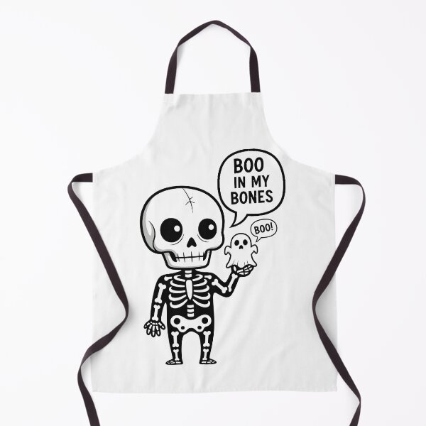 Item preview, Cute Skeleton Boo In My Bones Halloween designed and sold by Amir Faysal.