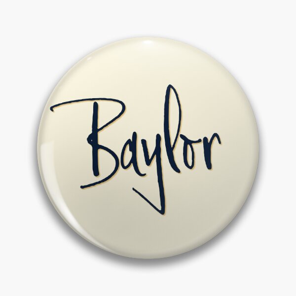 Item preview, BAYLOR personalized type design designed and sold by CharlottePlaceArt.