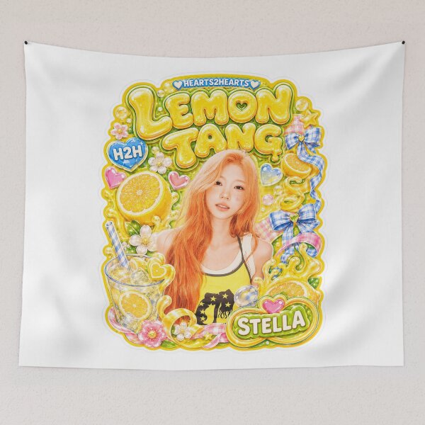 Item preview, Stella Hearts2Hearts Lemon Tang Summer Techwear Art | Merch Collection designed and sold by Valereekmerch.