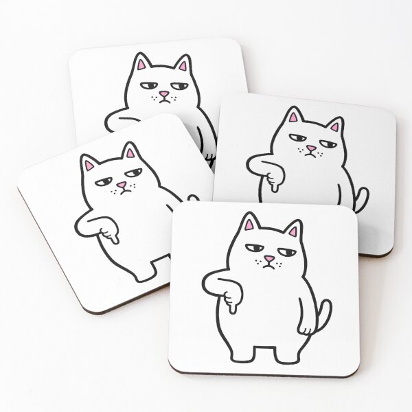 Item preview, Disappointed Thumbs Down Cat designed and sold by GoverArt.