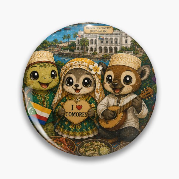 Item preview, Comoros Moroni – Islands, Culture and Hospitality designed and sold by Cifi64.