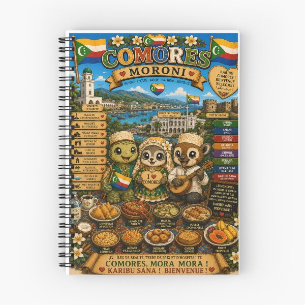Item preview, Comoros Moroni – Islands, Culture and Hospitality designed and sold by Cifi64.