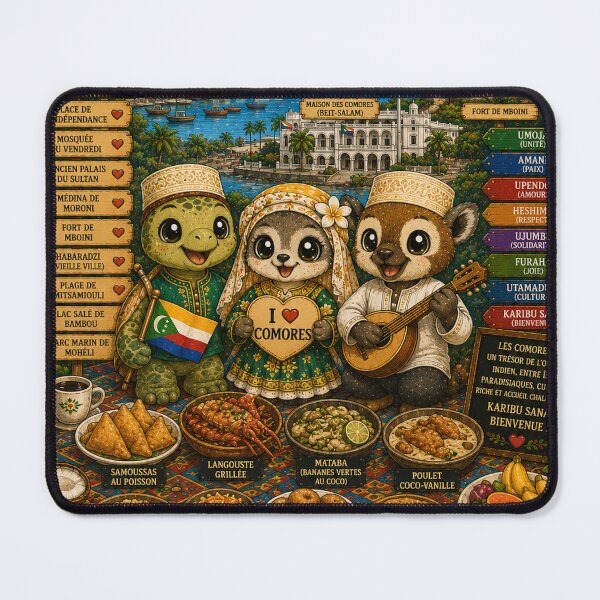 Item preview, Comoros Moroni – Islands, Culture and Hospitality designed and sold by Cifi64.
