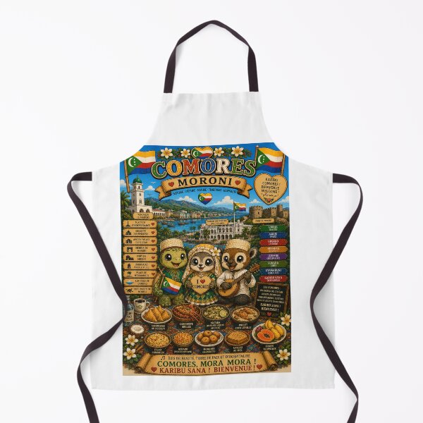Item preview, Comoros Moroni – Islands, Culture and Hospitality designed and sold by Cifi64.