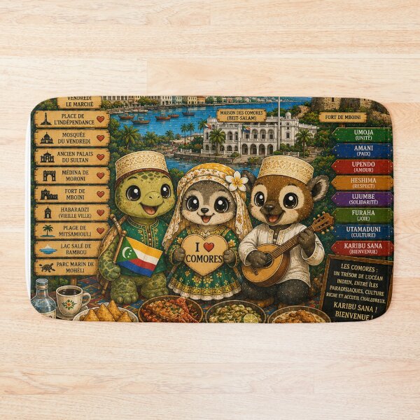 Item preview, Comoros Moroni – Islands, Culture and Hospitality designed and sold by Cifi64.