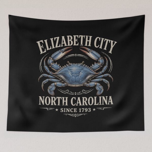 Item preview, Elizabeth City North Carolina Crab Since 1793 Slate Letters designed and sold by OlakunleOloroz.